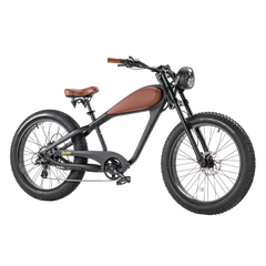 Revi Bikes Cheetah - Cafe Racer 750W Electric Bike