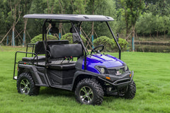 TRAILMASTER Taurus 450GX 4x4 with Long Roof, Rear Seat, Winch EFI UTV