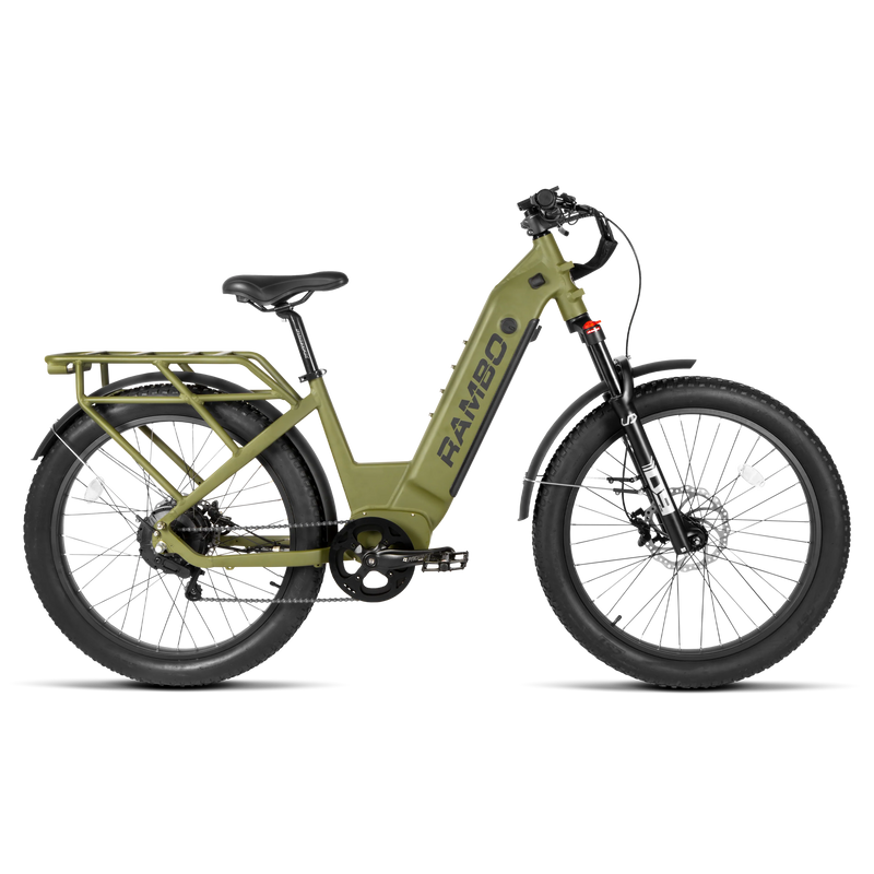 Rambo Bikes Nomad 2.0 Electric Bike 1000w Hub Motor