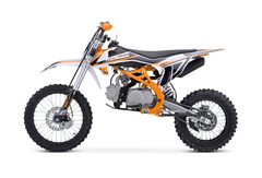 TrailMaster TM27-125 Manual Dirt Bike 17/14, Large Front Wheels