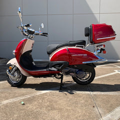 TrailMaster Sorrento 50 Retro Scooter Kick/Electric Start