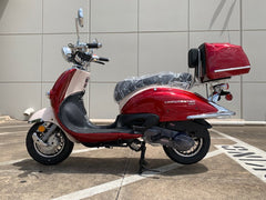 TrailMaster Sorrento 50 Retro Scooter Kick/Electric Start