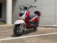 TrailMaster Sorrento 50 Retro Scooter Kick/Electric Start