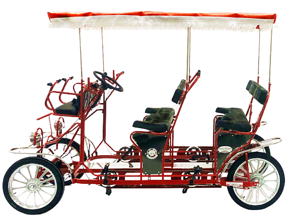 Surrey Limousine Deluxe Quadricycle