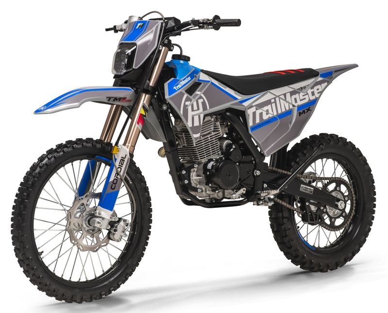 Trailmaster MX250 PRO Dirt Bike Kick Start JHL Pro-Series