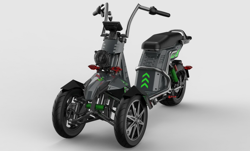 Soversky T100 4000w 50AH 3 Wheel Electric Trike