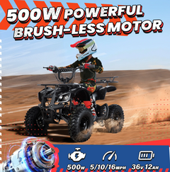 JoyRacer 36v 500w Kids Electric ATV Quad [IN STOCK]