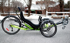 Performer JC-26X Rear Suspension Tadpole Recumbent Trike