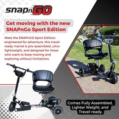 SNAPnGO S335.1 Sport Foldable Electric Scooter [PREORDER]